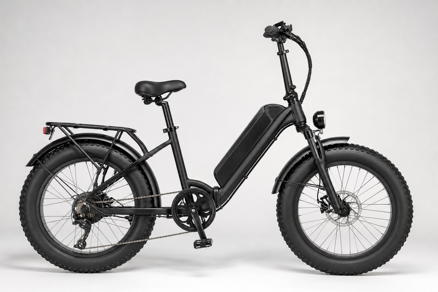 S20 Pro Fatbike zijaanzicht